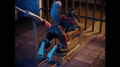 3d Yiff by Ruaidri Furry Porn Sex E621 FYE Straight Solo Sex Toy Fucking Machine Bondage Orgasm Bdsm Wolf Girl