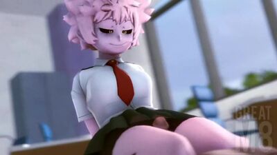 Ashido Mina - Thighjob | Boku no hero academia 3d hentai pron [Greatm8]