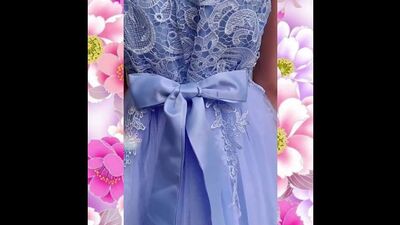 КАК ЗАВЯЗАТЬ КРАСИВЫЙ БАНТ НА ПЛАТЬЕ