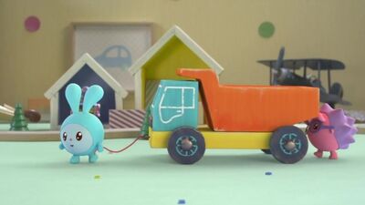 Малышарики 62 серия-Грузовичок