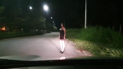 Стою на трассе, снимаюсь!