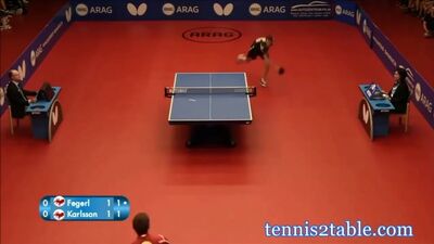 Сумасшедший розыгрыш в настольном теннисе или За что мы любим пинг-понг