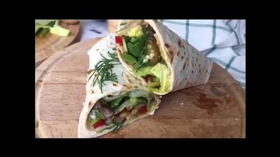 Врап с говядиной