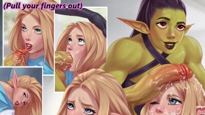 Futa's bukkake Oral JOI