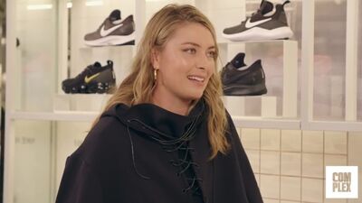 Мария Шарапова о кроссовках