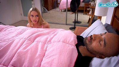 Teen Step Sister With Braces Fucks After Massage