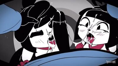 Rule 34 | Правило №34 Хентай и Порно | Hentai R34: бонбон и чучу по очереди (derpixon) [мим и тире]