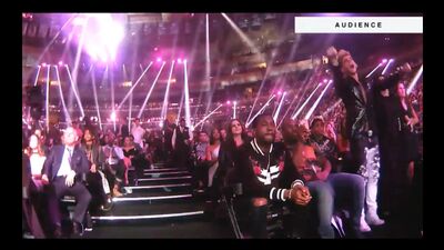 Jacob Bixenman and Troye Sivan watching Ariana Grandes #VMA