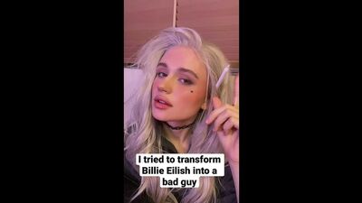 [JULIA GISELLA] I tried to transform BILLIE EILISH into a ✨seggsey bad boy✨