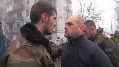 Гиви и пленные "киборги"