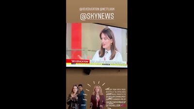 ›› Эмма Макки, Эйми Лу Вуд и Патриция Эллисон в программе «ТВ сегодня утром» (@samcmakeup)