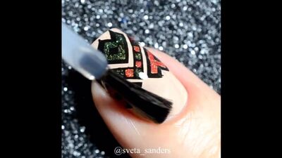 Красивый маникюр на короткие ногти 2017