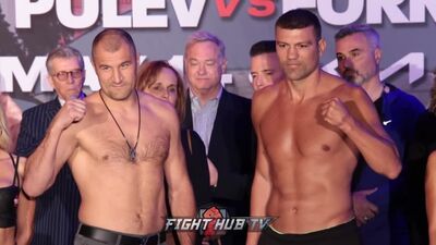 Взвешивание: Сергей Ковалев - Тервел Пулев