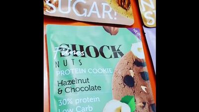 Протеиновое печенье FitnesSHOCK. ✔Содержит в составе протеин с мощным аминокислотным профилем. ✔Помогает увеличить количество ка