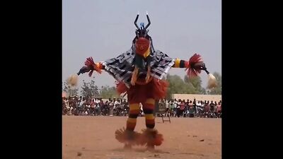 Танец Маски Заули - традиционный танец народа Гуро