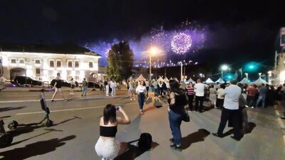 Салют на день города 21.08.2021 Нижний Новгород