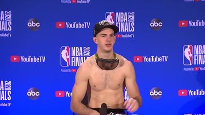 Алекс Карузо на пресс-конференции