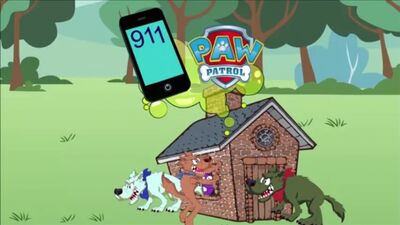 Пиздячий патруль и другие приключения Райдера новые серии щенячий патруль свинячий патруль и три поросенка Гочик готов ебать кот