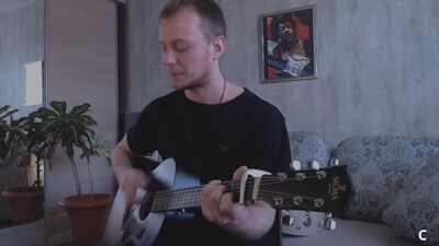 ПОРНОФИЛЬМЫ - Я ТАК СОСКУЧИЛСЯ кавер на гитаре - аккорды Даня Рудой_Full-HD