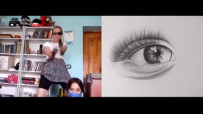 [Азбука Рисования] Художник в чат рулетке встретил Моргенштерна! Реакции на рисование.