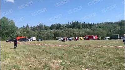 Место крушения самолета Ил-112В