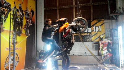 Вилли машина тренировка мото школа 1х1