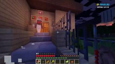 СЛЕНДЕРИНА В ГОСТЯХ У БАБУШКИ ГРЕННИ В МАЙНКРАФТ _ ТРОЛЛИНГ НУБА МАЙНКРАФТ GRANNY SLENDERINA