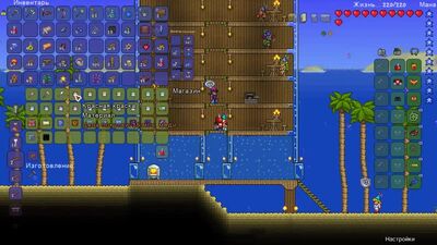 [GGGAME !!!!!] Завалил Мозг Ктулху, Армию Древних и Гоблинское Вторжение ! Террария новая жизнь