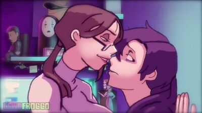 By Lewd Froggo 2D Short Porn Animation MILF Blowjob Deepthroat Rough Sex Girl Hentai