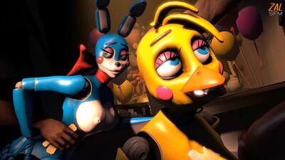 Foxy, Toy Chica porn video | FNAF Rule 34