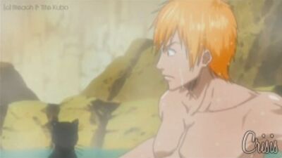 Yoruichi concludes; Ichigo is a pervert! [Infamous Hot Spring scene, ENGLISH DUB]