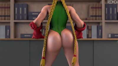 (Sound)Juri Han&Cammy White futanari on female [Street Fighter;Porn;Hentai;DIckgirl;Big Ass;R34;Sex;Blender;порно;секс;фута]