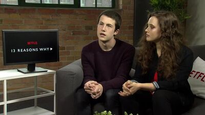 13 Reasons Why Interview mit Dylan Minnette und Katherine Langford zum Netflix-Teen Drama - YouTube