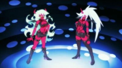 Panty and Stocking / Demon sisters Scanty and Kneesocks