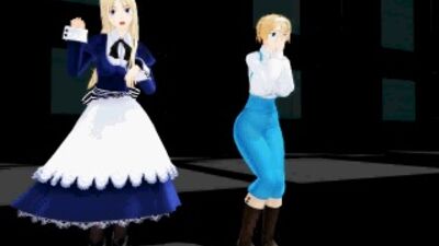 [ MMD AP Hetalia ] Матрёшка - Ukraine Belaruse