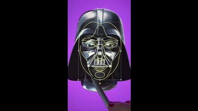 [JULIA GISELLA] I tried the ”perfect face“ on DARTH VADER and i can’t stop crying and sobbing