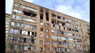 Взрыв в жилом доме в Химках