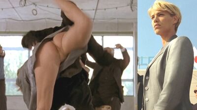 Emma Sjoberg Upskirt in movie "Taxi 2"