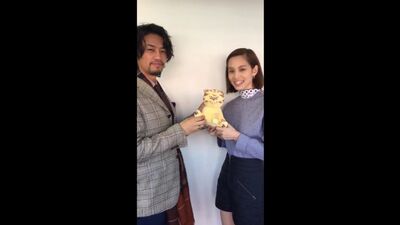 Kiko Mizuhara and Shotaro Mamiya