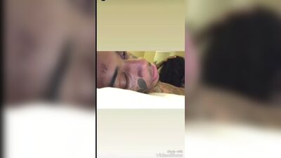 Жопа бандитской инстаграма делает минет