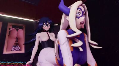 Futa полночь трахает маунт-леди