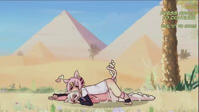 Max The Elf Porn Play Hentai game Ep.2, elf turns into a girl and is fucked in both holes by naughty succubus