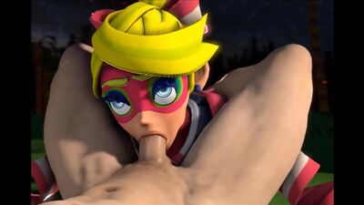 Arms TwinTelle, Min Min и ленточная девушка 3D Futa!
