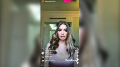 Евгения Феофилактова в прямом эфире Instagram 18.06.2017