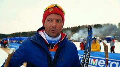 Егор Сорин о победе Татьяны Сориной на Югорском лыжном марафоне