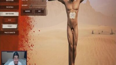 Абсолютно голые персонажи Conan Exiles (мужчина)