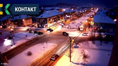 Авария Ленина - Первостроителей 15.01.2016