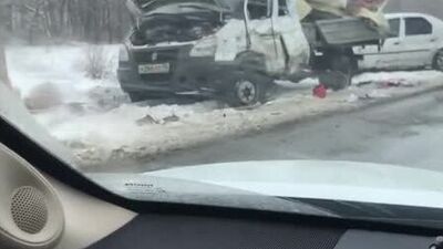 Авария на трассе Ульяновск-Димитровград