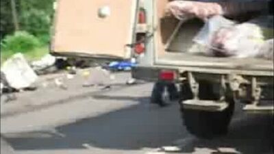 Авария с бензовозом в Солнечногорске