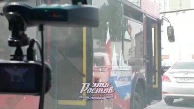 Автобус нарушает все нормы безопасности - 24.06.19 - Это Ростов-на-Дону!